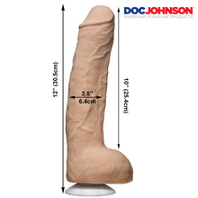 Load image into Gallery viewer, John Holmes ULTRASKYN 12" Cock Vac-U-Lock Suction Cup Realistic Dildo