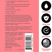 Load image into Gallery viewer, Adam & Eve Forbidden Anal Water-Based Personal Lubricant