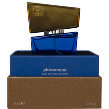 Load image into Gallery viewer, Shiatsu Pheromone Perfume for Men to Lure Her 15ml Cologne Attractant Dark Blue