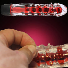 Load image into Gallery viewer, 7" Silicone Jelly Squeezable G-Spot Vibrator Multi-Speed Purple