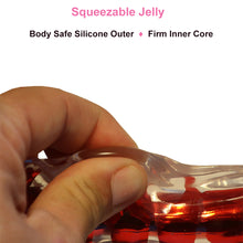 Load image into Gallery viewer, 7" Silicone Jelly Squeezable G-Spot Vibrator Multi-Speed Purple