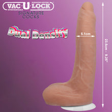 Load image into Gallery viewer, Signature Cocks Owen Gray 9" Realistic Vac-U-Lock Dildo