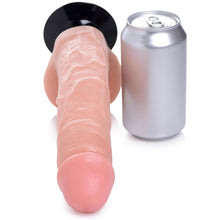 Load image into Gallery viewer, Jock 9" Vibrating Dong Balls Dildo 653078939880