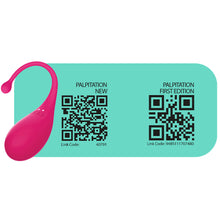 Load image into Gallery viewer, Adrien Lastic Palpitation APP Interactive Vibrating Egg Couples Vibrator Pink