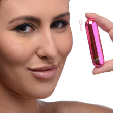Load image into Gallery viewer, Bang! 10X Vibrating Metallic Bullet Pink USB Rechargeable