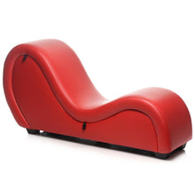 Load image into Gallery viewer, Master Series Kinky Couch Sex Chaise Lounge with Love Pillows - Red