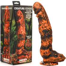 Load image into Gallery viewer, Creature Cocks Sabretooth Silicone Dildo 11" Alien Dong Huge Suction Cup Sex Toy