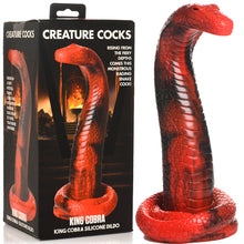 Load image into Gallery viewer, Creature Cocks King Cobra Silicone Dildo Realistic Anal Snake Sex Toy