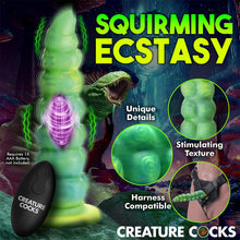 Load image into Gallery viewer, Creature Cocks Squirmer Thrusting Dildo