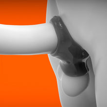 Load image into Gallery viewer, OXBALLS UNIT-X STRETCH Cocksling Ballstretcher Penis Ring Black