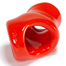 Load image into Gallery viewer, OXBALLS UNIT-X STRETCH Cocksling Ballstretcher Penis Ring Red