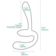 Load image into Gallery viewer, Arosum Sapphi Detachable Strapless Strap-on Double G-Spot Vibrator