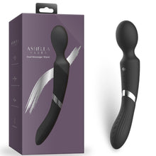 Load image into Gallery viewer, Ashella Vibes Dual Massager Wand Double-Ended G-Spot Vibrator USB