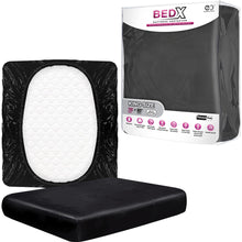 Load image into Gallery viewer, Bed X Mattress Protector Waterproof FITTED Sheet Cover Twin Queen King Sex Mat