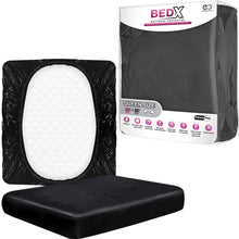 Load image into Gallery viewer, Bed X Mattress Protector Waterproof FITTED Sheet Cover Twin Queen King Sex Mat