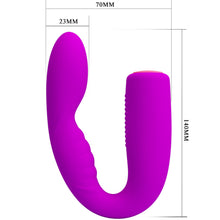 Load image into Gallery viewer, Pretty Love Quintion G-Spot Vibrator Anal USB Prostate Massager Couples Sex Toy