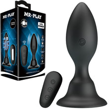 Load image into Gallery viewer, MR Play Vibrating Anal Plug Remote Control Butt Rechargeable Sex Toy