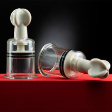 Load image into Gallery viewer, Temptasia Clit & Nipple Large Twist Suckers Fetish Pumps Bondage Sex Toy