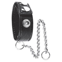 Load image into Gallery viewer, Electric EEL Snap Cock Ring with Leash Penis Bondage BDSM