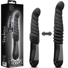 Load image into Gallery viewer, Blush Temptasia Lazarus Large Thrusting Dildo Telescopic Vibrator Sex Toy