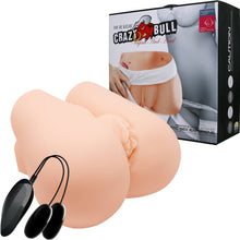 Load image into Gallery viewer, Crazy Bull Missionary Vagina Anal Vibrating Male Masturbator