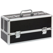 Load image into Gallery viewer, BMS Lockable Keyless Large Vibrator Case Sex Toy Storage Trunk Chest Black
