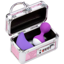 Load image into Gallery viewer, BMS Lockable Keyless Vibrator Case Sex Toy Storage Trunk Mini Chest