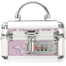 Load image into Gallery viewer, BMS Lockable Keyless Vibrator Case Sex Toy Storage Trunk Mini Chest Purple