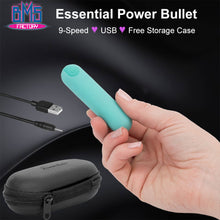 Load image into Gallery viewer, Essential 3" Rechargeable Bullet - Teal with Storage Case