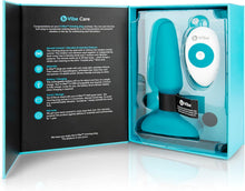 Load image into Gallery viewer, B-Vibe Rimming Plug 2 Teal Vibrating Silicone Anal Remote Control Sex Toy