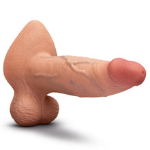 Load image into Gallery viewer, B-Vibe Slipskin Realistic Silicone Dildo- 8" Girthy Mocha