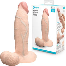 Load image into Gallery viewer, B-Vibe Slipskin Realistic Silicone Dildo- 9" Girthy Cream