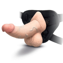 Load image into Gallery viewer, B-Vibe Slipskin Realistic Silicone Dildo-6.5" Curved Cream