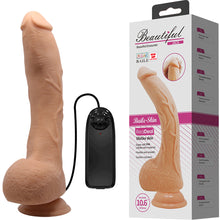 Load image into Gallery viewer, Baile Jack 10.6" Vibrating Dildo 27cm Large Veined Dong Suction Cup Base
