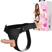 Load image into Gallery viewer, Pretty Love Vibrating 7.6" Dildo Harness Dong Lesbian Couples Sex Toy