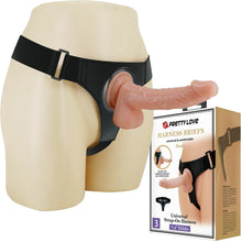 Load image into Gallery viewer, Pretty Love Universal Strap-On Harness 7.2" Dildo Set Lesbian Couples Sex Toy