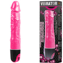 Load image into Gallery viewer, Baile 24cm Realistic Vibrating Dildo 9.5" Flexible Firm Dong Vibrator