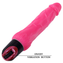 Load image into Gallery viewer, Baile 24cm Realistic Vibrating Dildo 9.5" Flexible Firm Dong Vibrator