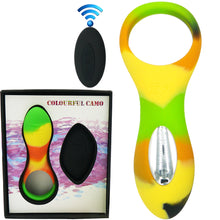 Load image into Gallery viewer, Camo Bravo Vibrating Cock Ring Couples Clitoral Stimulator USB Vibrator Sex Toy
