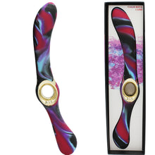 Load image into Gallery viewer, Camo Entice Double Ended G Spot Vibrator Lesbian Couples 32cm Vibe Sex Toy Blue