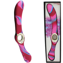 Load image into Gallery viewer, Camo Entice Double Ended G Spot Vibrator Lesbian Couples 32cm Vibe Sex Toy Pink