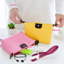 Load image into Gallery viewer, Waterproof Washable Zip Bag for Sex Toys Storage Toy Vibrator Dildo Dong Sucker