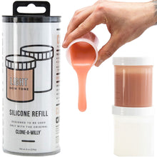 Load image into Gallery viewer, Clone A Willy Kit Silicone Refill Light Skin Tone