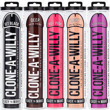 Load image into Gallery viewer, Clone A Willy DIY Penis Casting Kit Vibrating Dildo Vibrator