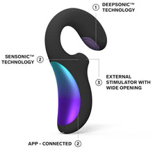 Load image into Gallery viewer, Lelo Enigma Double Sonic Black