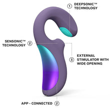 Load image into Gallery viewer, Lelo Enigma Double Sonic Purple 7350075029479