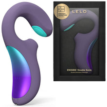 Load image into Gallery viewer, Lelo Enigma Double Sonic Triple Clitoral Stimulator APP Vibrator Purple