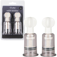 Load image into Gallery viewer, Easy Toys Nipple and Clit Suckers 2-Piece Small BDSM Fetish Bondage Sex Toy