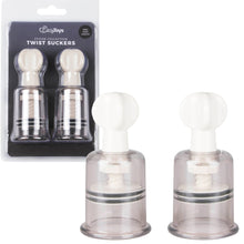 Load image into Gallery viewer, Easy Toys Nipple and Clit Suckers 2-Piece Medium BDSM Fetish Bondage Sex Toy