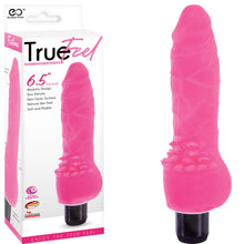 Load image into Gallery viewer, True Feel Viking 6.5" Dual Density Vibrating Dildo G Spot Vibrator Sex Toy